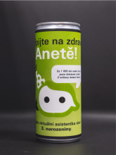 Světlý ležák 12°(Konrád) v zakázkové plechovce