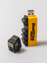 USB flash disk ve vlastním 3D tvaru z PVC