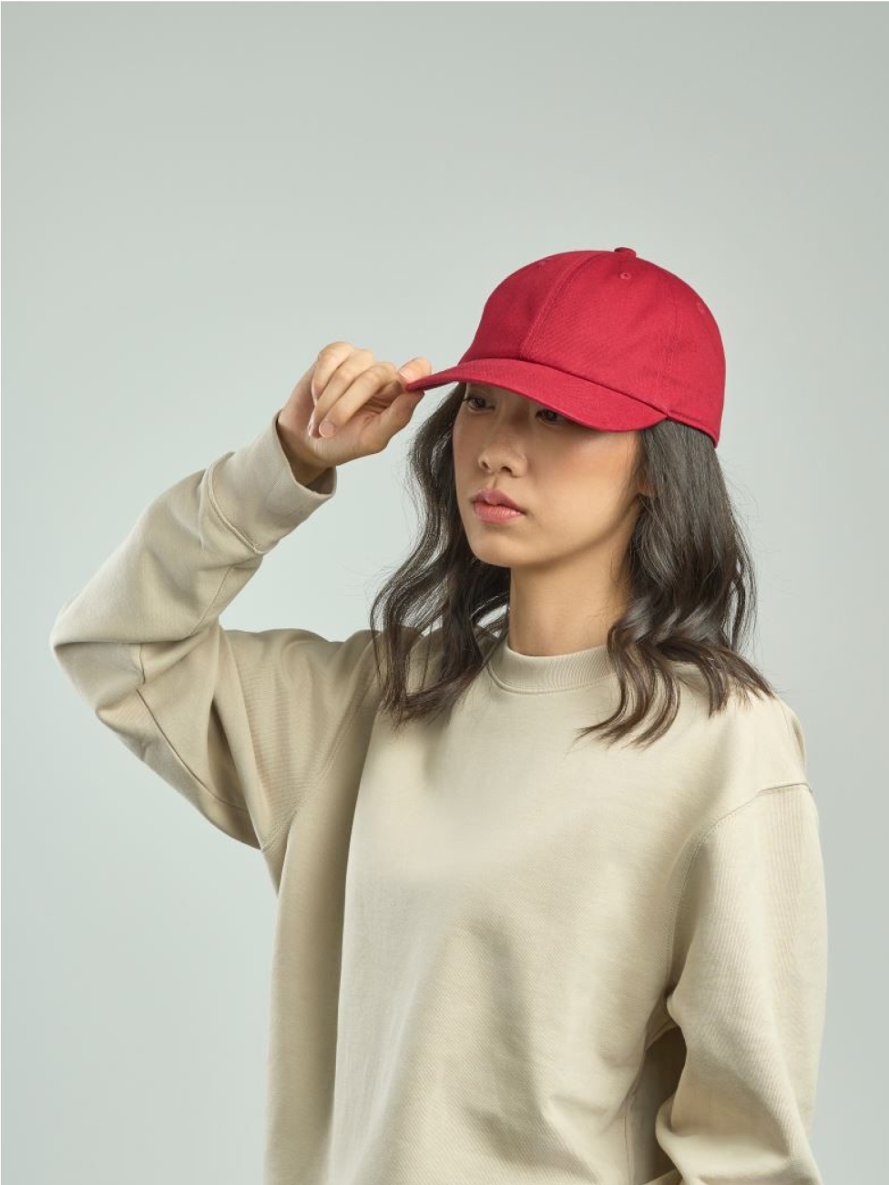 6 panelová baseballová kšiltovka "dad hat"