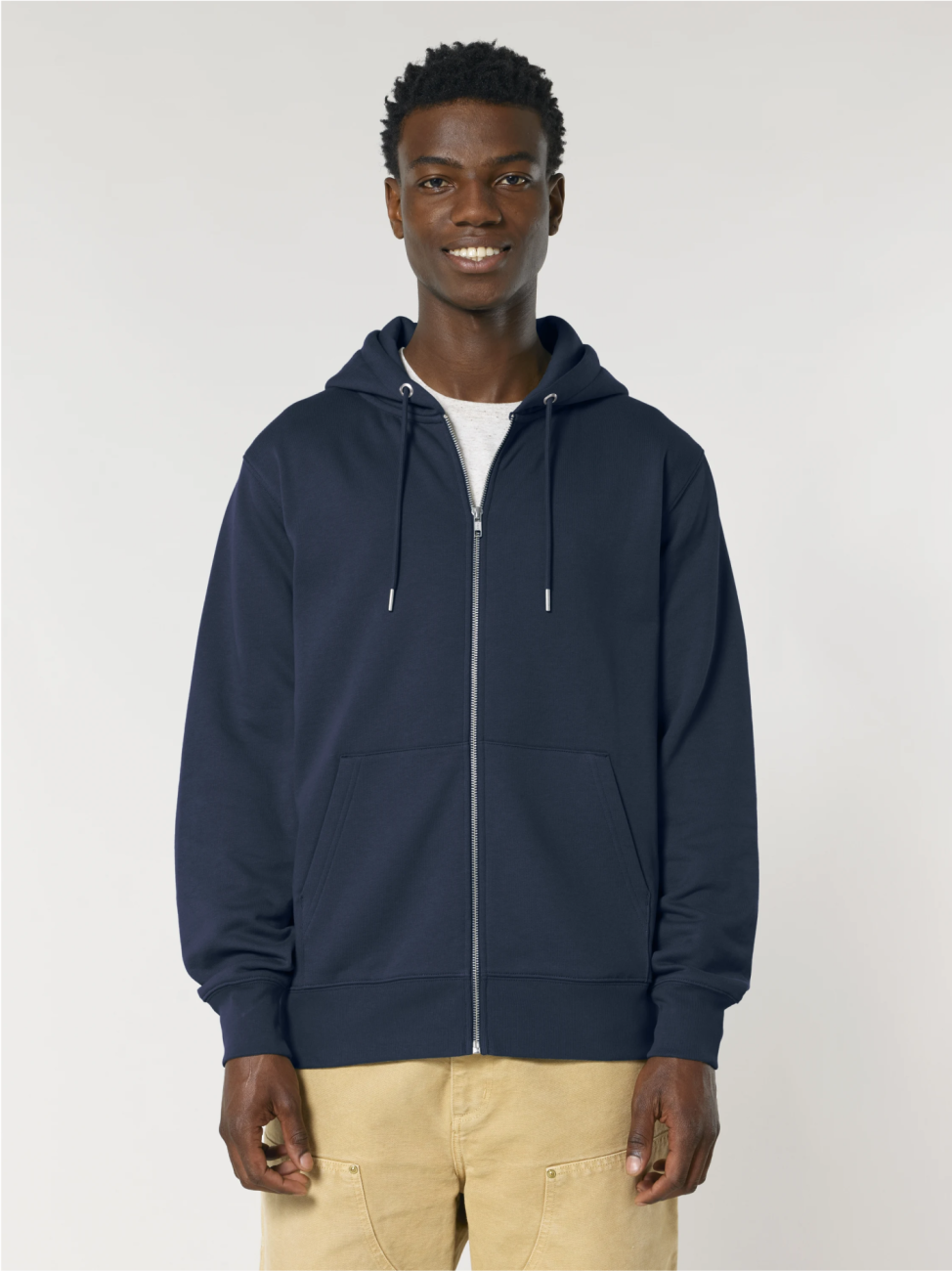 Unisex mikina na zip Stanley/Stella