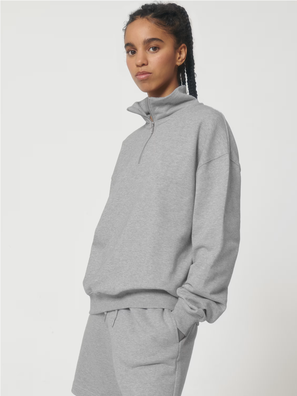 Unisex quarter zip mikina Stanley/Stella