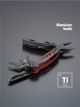Multitool s kleštěmi z titanu