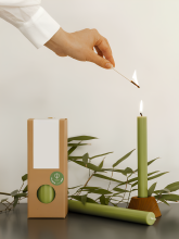Stolní svíčka s vůní matcha