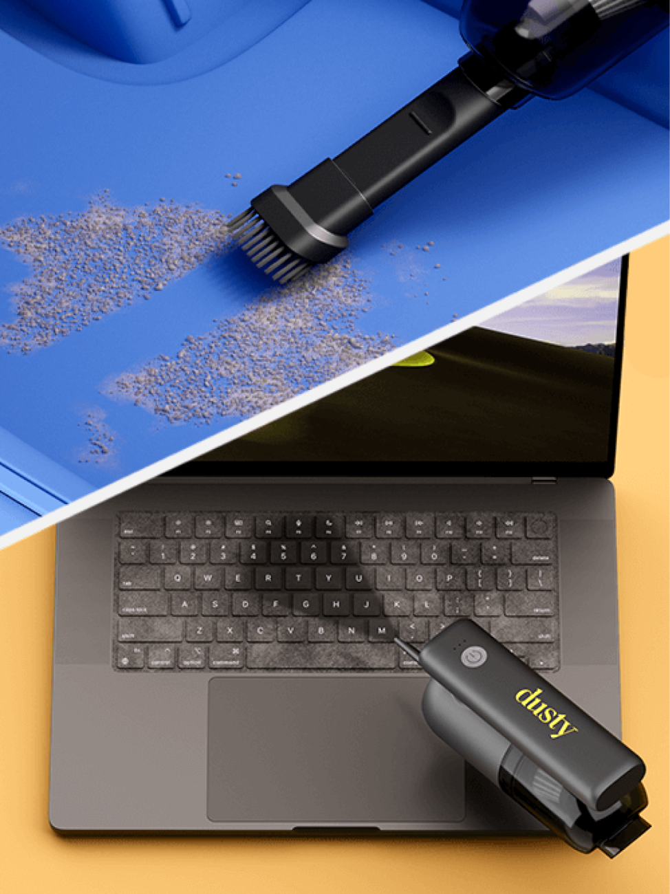 2v1: Vysavač a kompresor Dusty