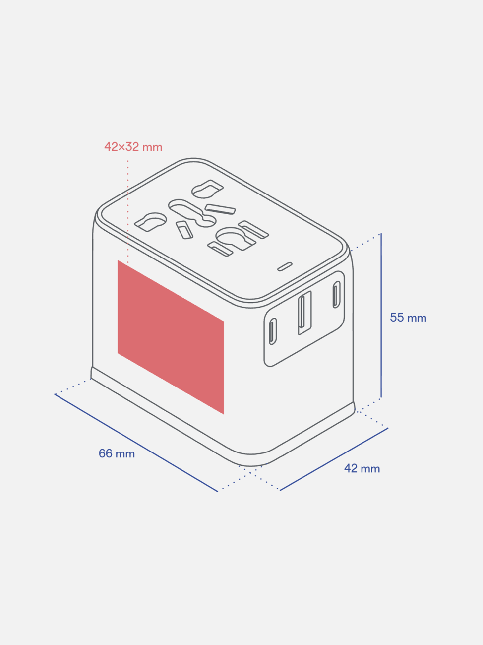 Univerzální cestovní adaptér GlobePlug