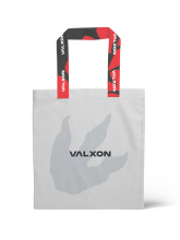 Bavlněná taška Jacquie s žakárovými uchy, 220 g/m²