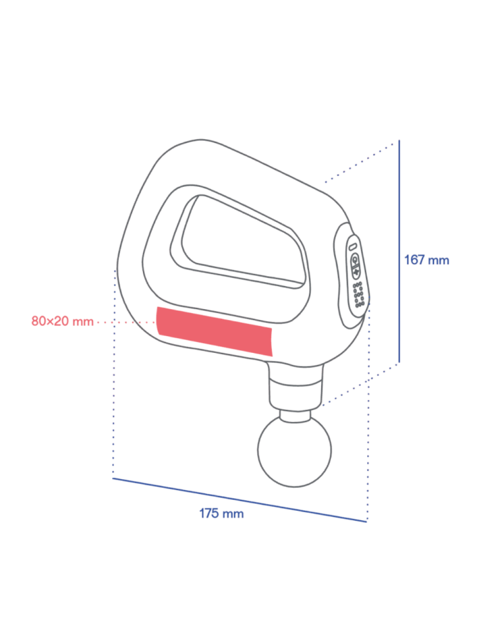 Masážní pistole Relaxa
