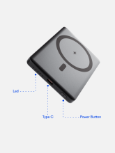 MagSafe Powerbanka Revolt, 5 000 mAh