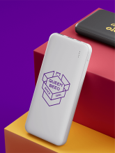 Powerbanka Slate z RPET, 10 000 mAh