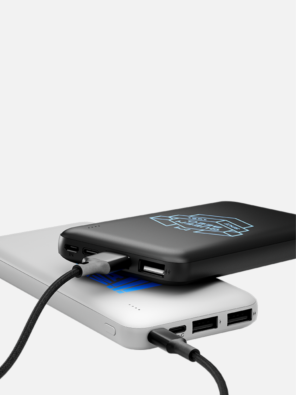 Powerbanka Slate z RPET, 10 000 mAh