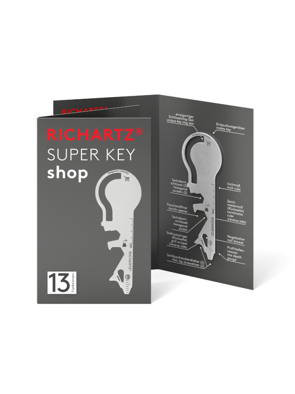 Chytrý multifunkční klíč