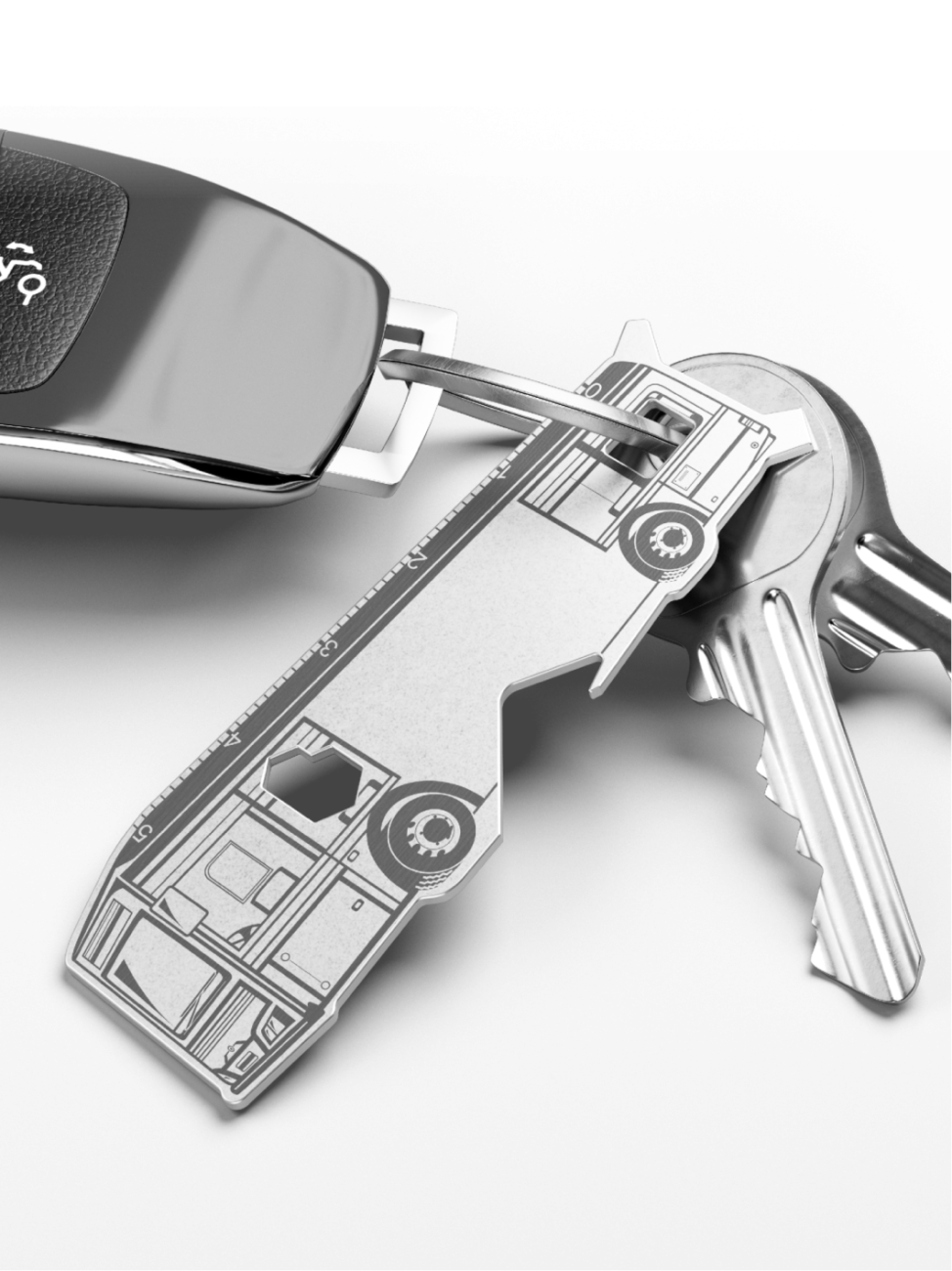 Multitool ve tvaru autobusu