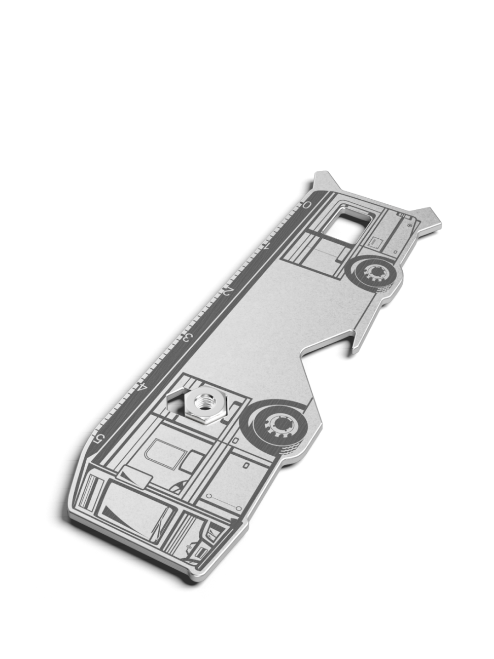 Multitool ve tvaru autobusu