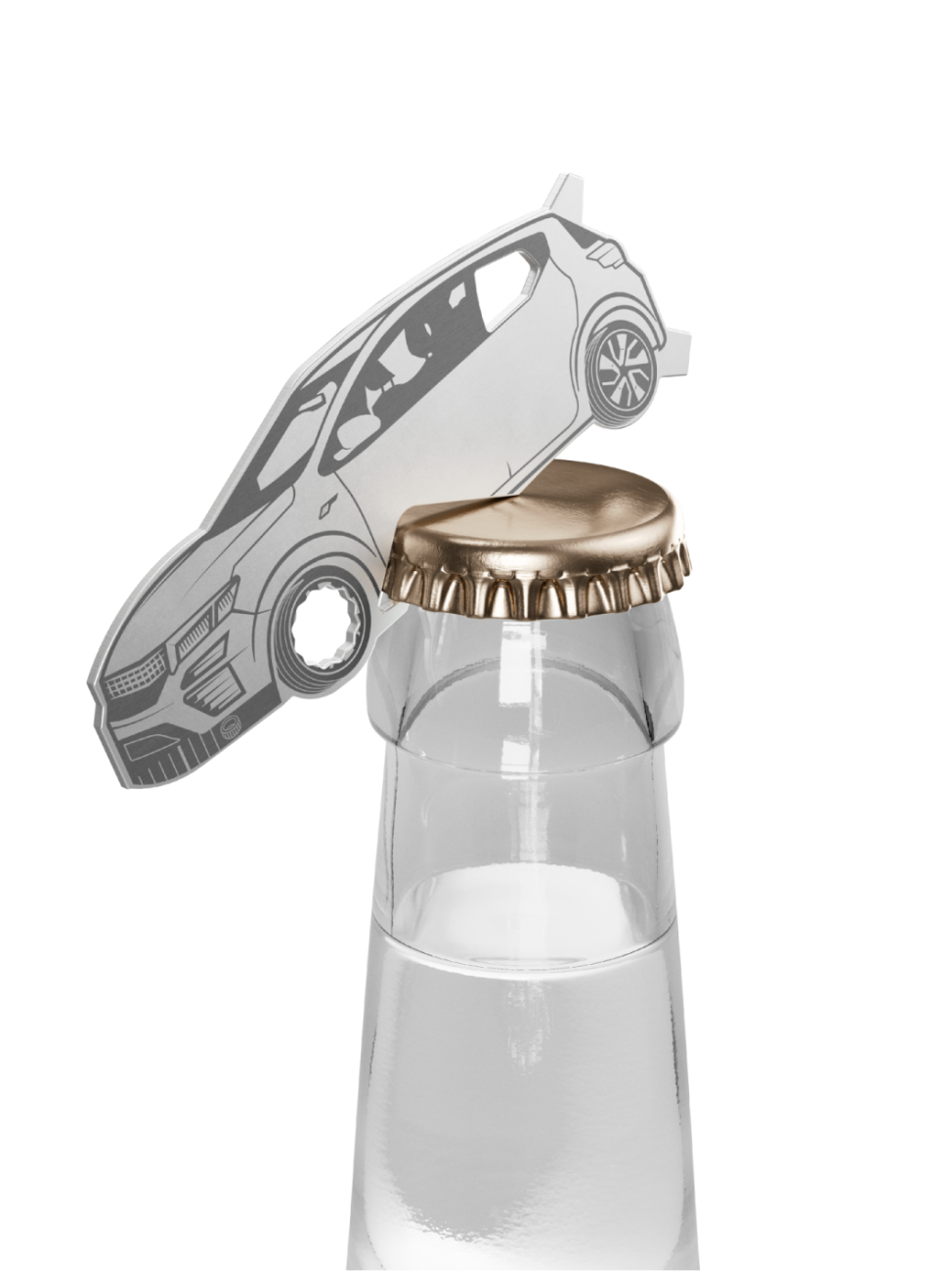 Multitool ve tvaru auta