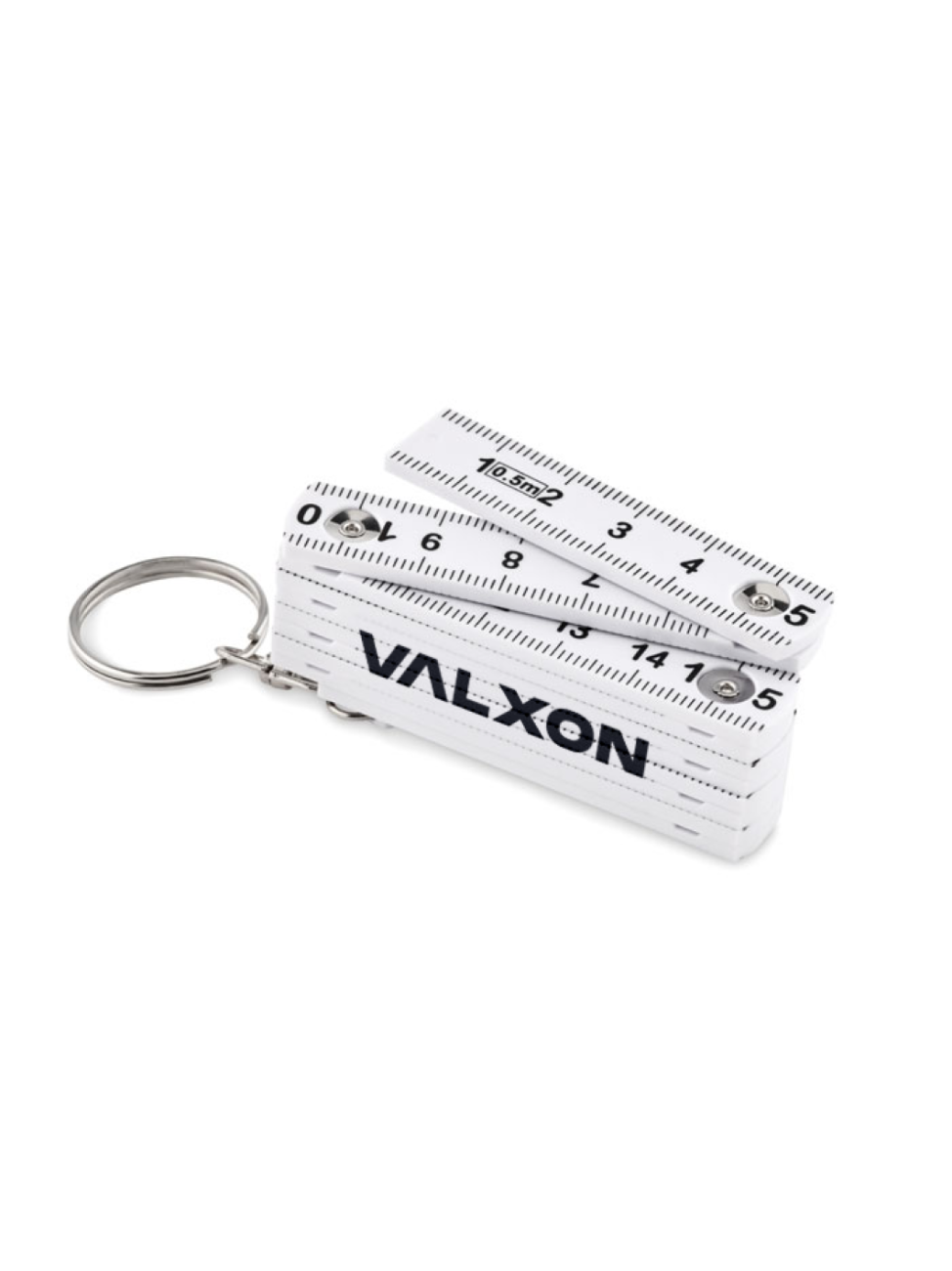 Skládací pravítko s klíčenkou