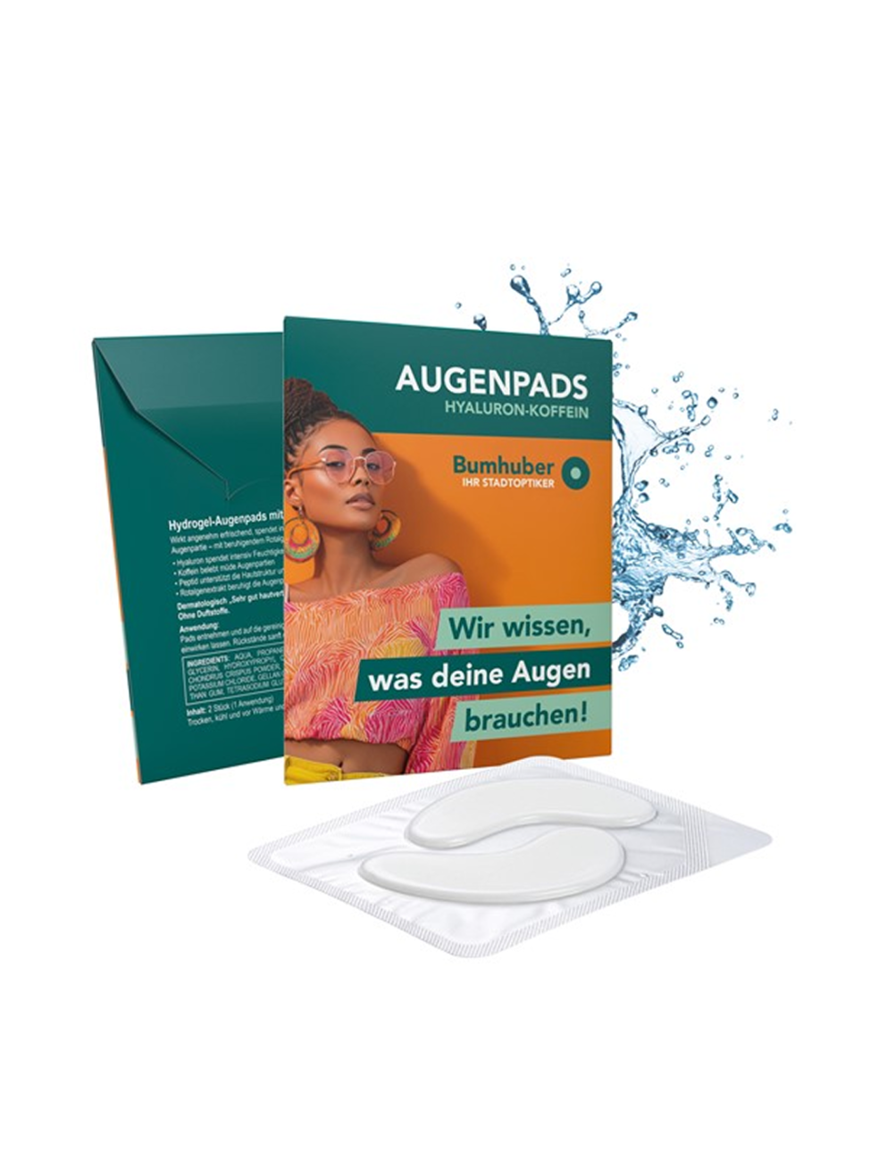 Hydratační podložky pod oči