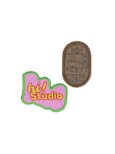 Vyšívaná nášivka s lemem